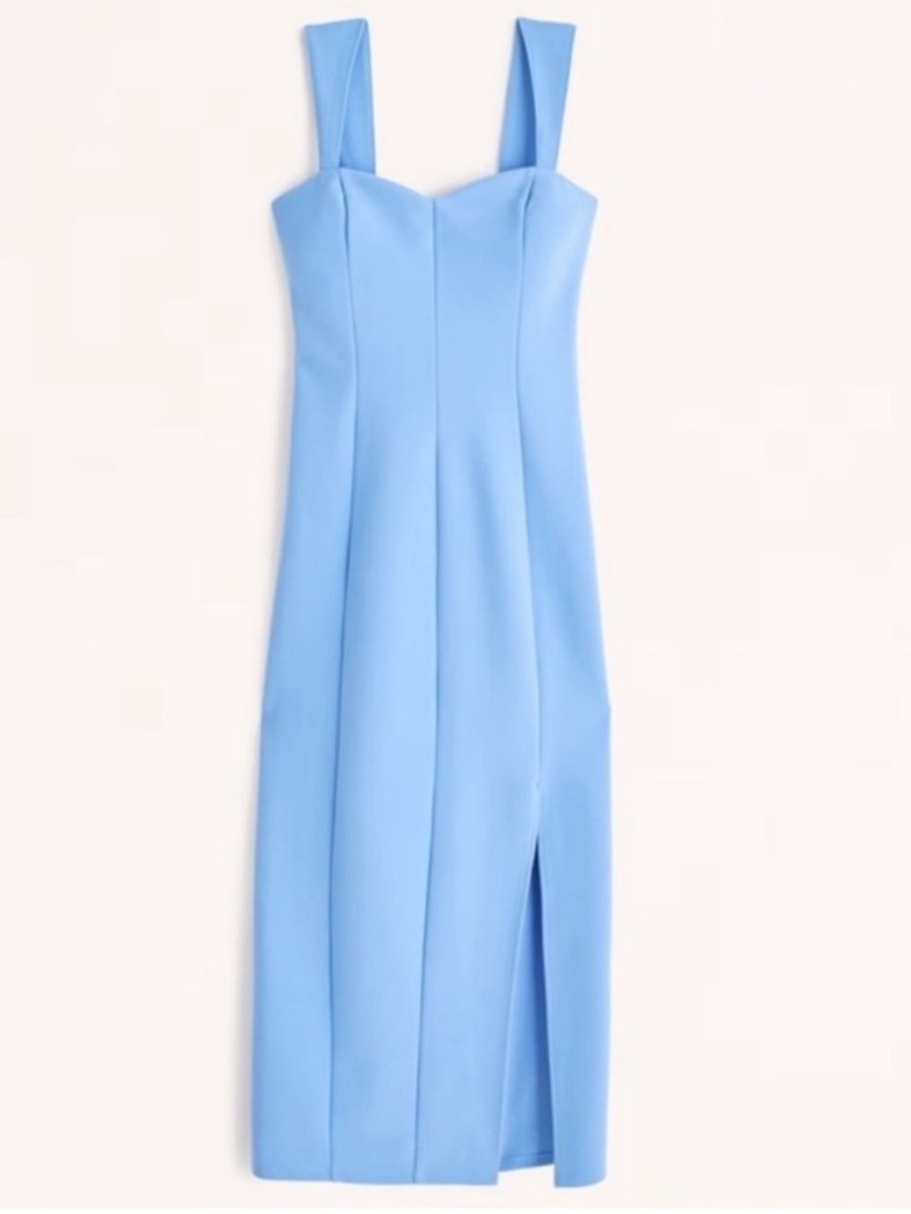 Abercrombie Wide Strap Corset Midi Dress